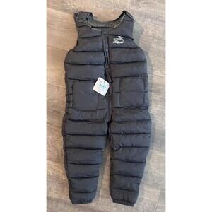 Menglaiyu Kids Puffer Jacket 110 Red Hooded Quilted Winter Coat Youth NWT Zipper